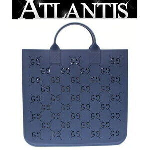 Gucci GG Tote Bag Navy Blue